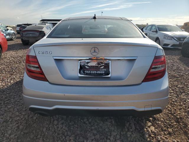 WDDGJ4HB5DF951702 - 2013 MERCEDES-BENZ C 250 SILVER photo 6