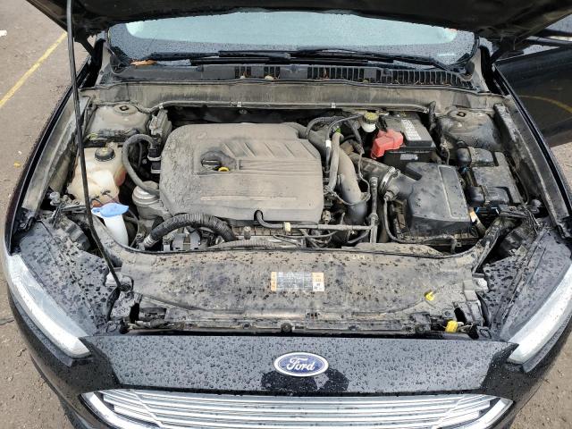 1FA6P0HD9G5133999 - 2016 FORD FUSION SE შავი ფოტო 11