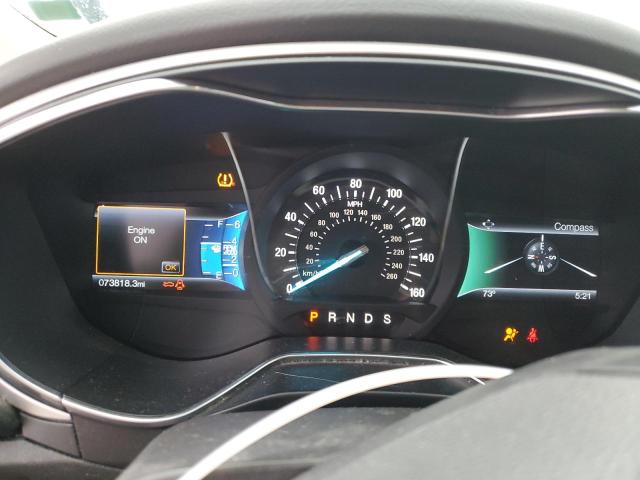 1FA6P0HD9G5133999 - 2016 FORD FUSION SE შავი ფოტო 9