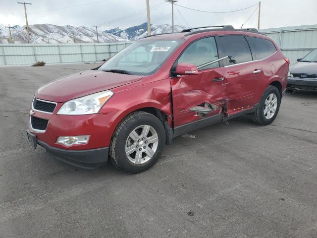 1GNKVJED3CJ162478 - 2012 CHEVROLET TRAVERSE LT RED photo 1