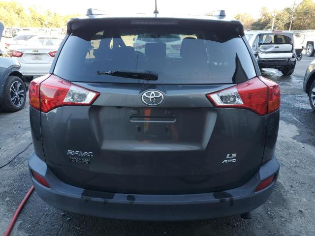 JTMBFREV0FJ035592 - 2015 TOYOTA RAV4 LE GRAY photo 6