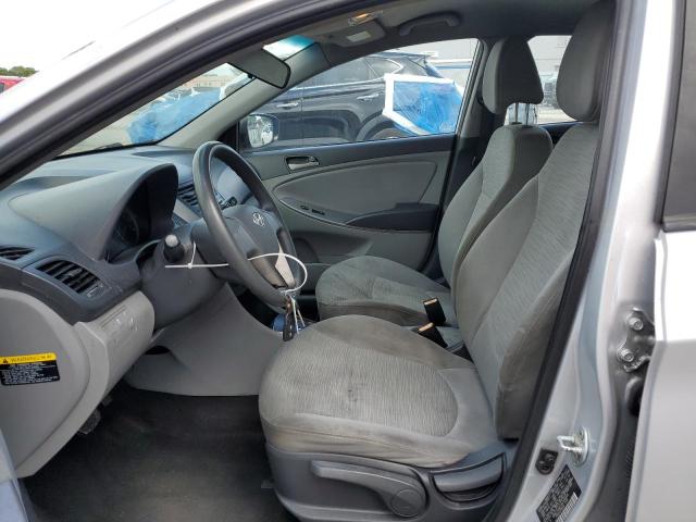 KMHCT4AE5HU208834 - 2017 HYUNDAI ACCENT SE SILVER photo 7