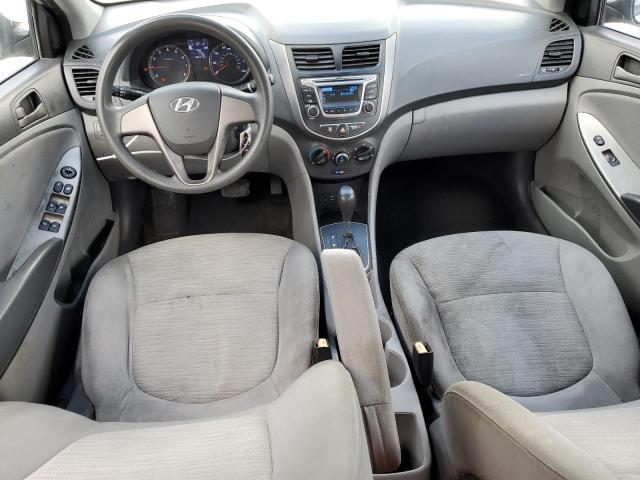 KMHCT4AE5HU208834 - 2017 HYUNDAI ACCENT SE SILVER photo 8