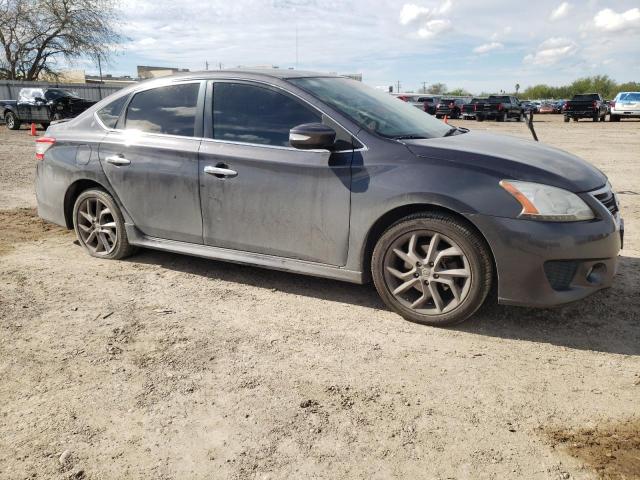 3N1AB7AP8FY347354 - 2015 NISSAN SENTRA S GRAY photo 4