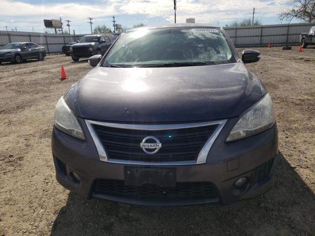 3N1AB7AP8FY347354 - 2015 NISSAN SENTRA S GRAY photo 5