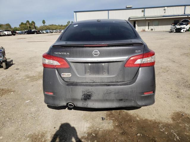 3N1AB7AP8FY347354 - 2015 NISSAN SENTRA S GRAY photo 6