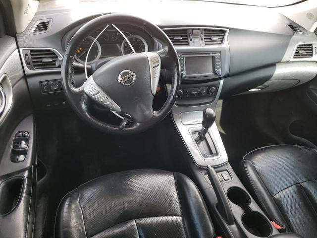 3N1AB7AP8FY347354 - 2015 NISSAN SENTRA S GRAY photo 8