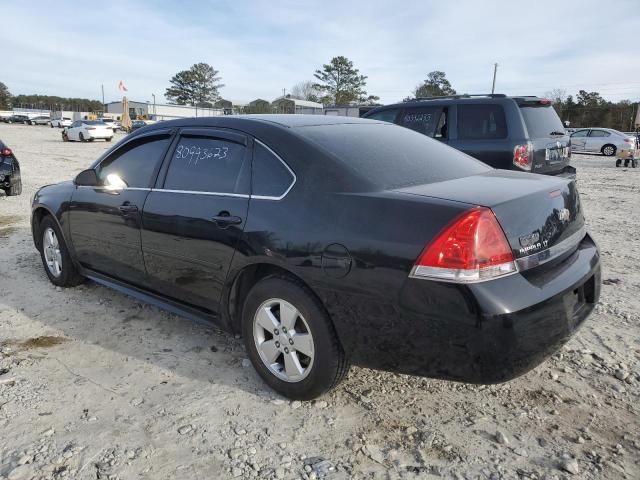 2G1WG5EK4B1117755 - 2011 CHEVROLET IMPALA LT BLACK photo 2