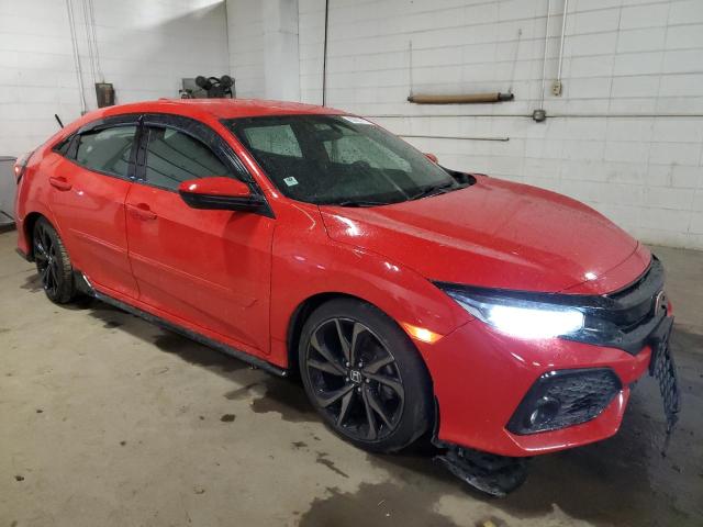 SHHFK7H40HU224076 - 2017 HONDA CIVIC SPORT 红色 照片 4