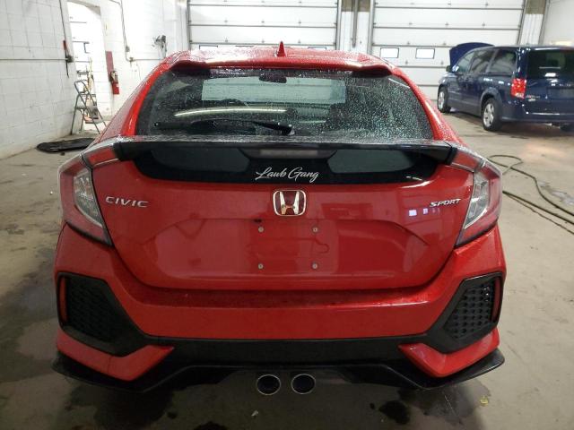 SHHFK7H40HU224076 - 2017 HONDA CIVIC SPORT 红色 照片 6
