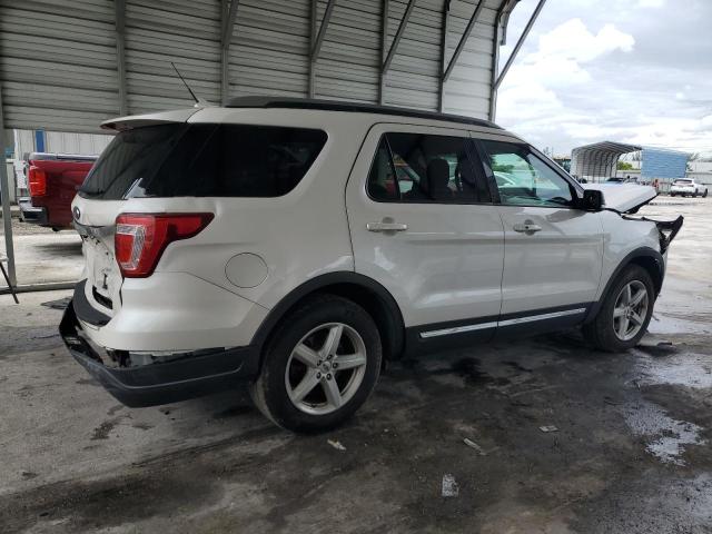 1FM5K7D86KGA84324 - 2019 FORD EXPLORER XLT Սպիտակ լուսանկար 3
