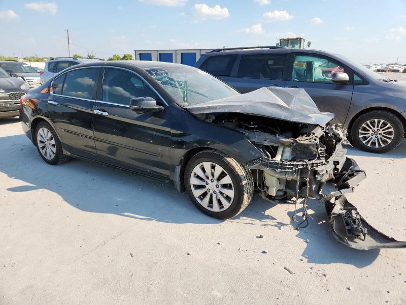 1HGCR2F70DA088942 - 2013 HONDA ACCORD EX 黑色 照片 4