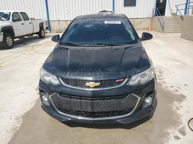1G1JD5SH6H4152046 - 2017 CHEVROLET SONIC LT BLACK photo 5