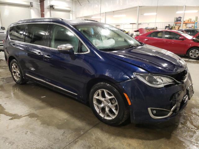 2C4RC1GG8JR232988 - 2018 CHRYSLER PACIFICA LIMITED BLUE photo 4