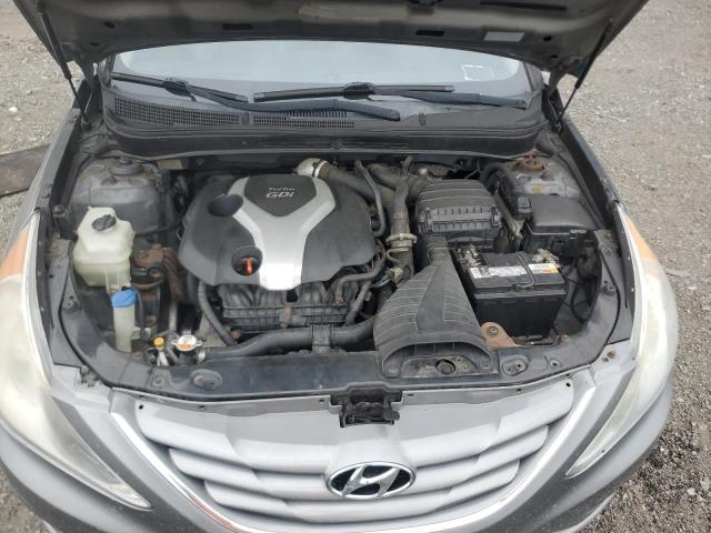 5NPEC4AB1DH640778 - 2013 HYUNDAI SONATA SE 灰色 照片 11