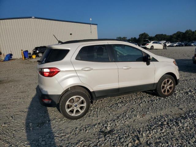 MAJ6P1UL1JC196620 - 2018 FORD ECOSPORT SE WHITE photo 3