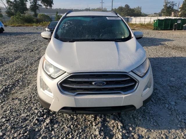 MAJ6P1UL1JC196620 - 2018 FORD ECOSPORT SE WHITE photo 5