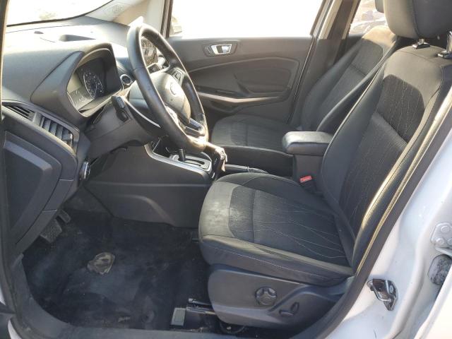 MAJ6P1UL1JC196620 - 2018 FORD ECOSPORT SE WHITE photo 7