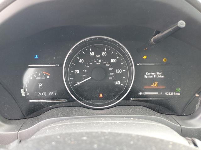 3CZRU5H70KM712593 - 2019 HONDA HR-V EXL შავი ფოტო 9