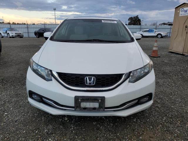 19XFB2F98EE204226 - 2014 HONDA CIVIC EXL თეთრი ფოტო 5
