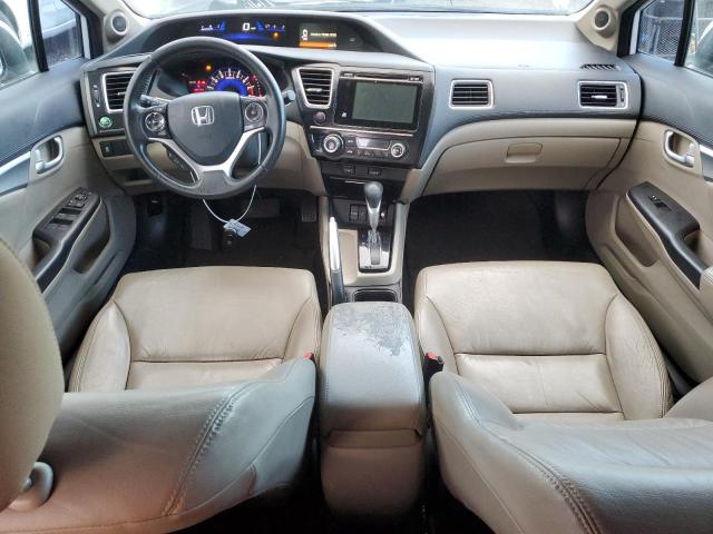 19XFB2F98EE204226 - 2014 HONDA CIVIC EXL თეთრი ფოტო 8