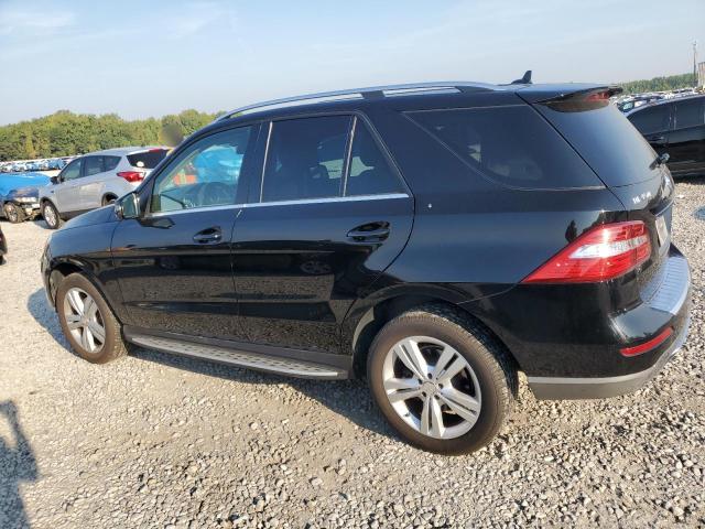 4JGDA5HB1DA266446 - 2013 MERCEDES-BENZ ML 350 4MATIC BLACK photo 2
