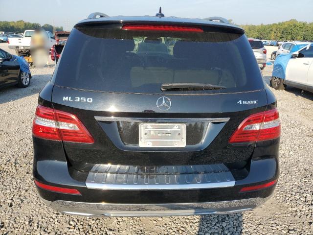 4JGDA5HB1DA266446 - 2013 MERCEDES-BENZ ML 350 4MATIC BLACK photo 6