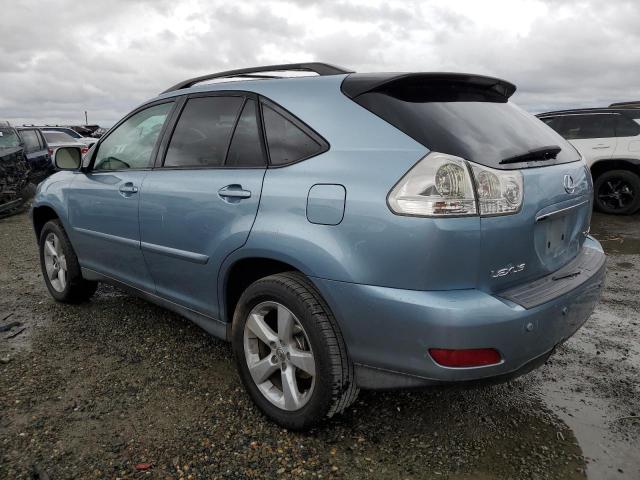 2T2HK31U47C003799 - 2007 LEXUS RX 350 TURQUOISE photo 2