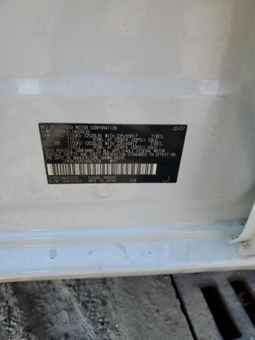 JTMZK33V876007134 - 2007 TOYOTA RAV4 WHITE photo 14