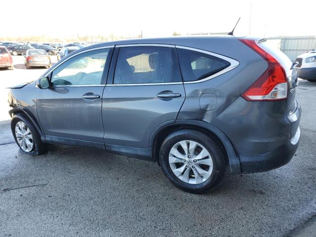 2HKRM4H51EH722879 - 2014 HONDA CR-V EX GRAY photo 2