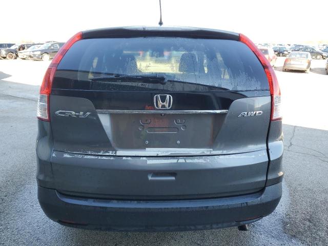 2HKRM4H51EH722879 - 2014 HONDA CR-V EX GRAY photo 6