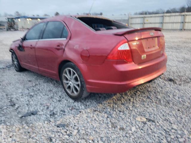 3FAHP0HG3AR343554 - 2010 FORD FUSION SE RED photo 2