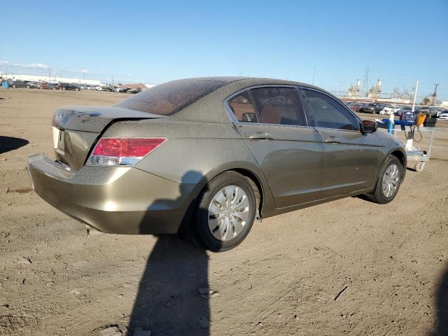 1HGCP26369A145817 - 2009 HONDA ACCORD LX BEIGE photo 3