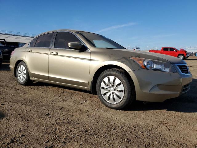 1HGCP26369A145817 - 2009 HONDA ACCORD LX BEIGE photo 4