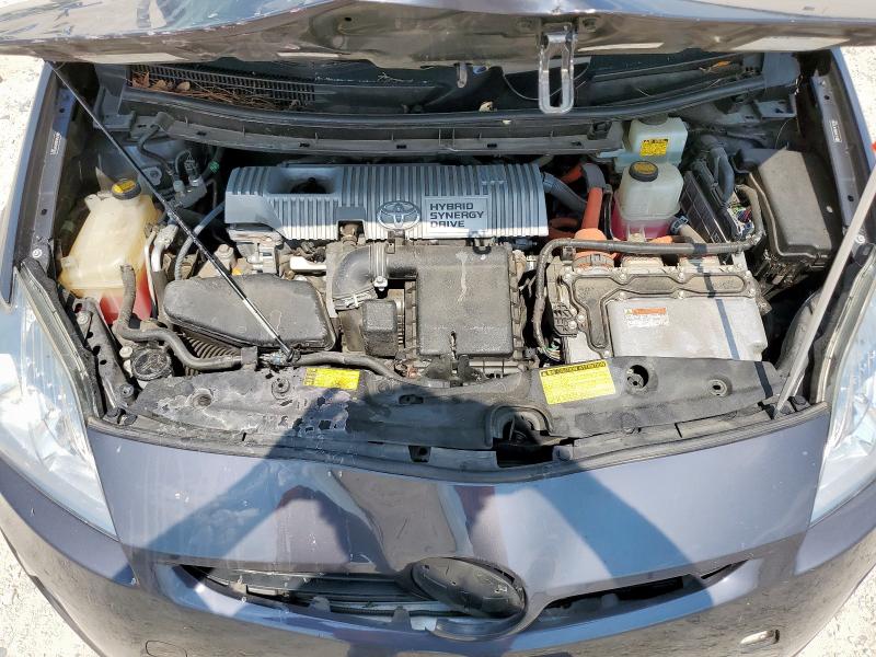 JTDKN3DU7A0197310 - 2010 TOYOTA PRIUS გრაფიტი ფოტო 11