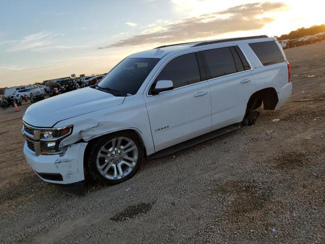 1GNSCBKC1KR376733 - 2019 CHEVROLET TAHOE C1500 LT WHITE photo 1