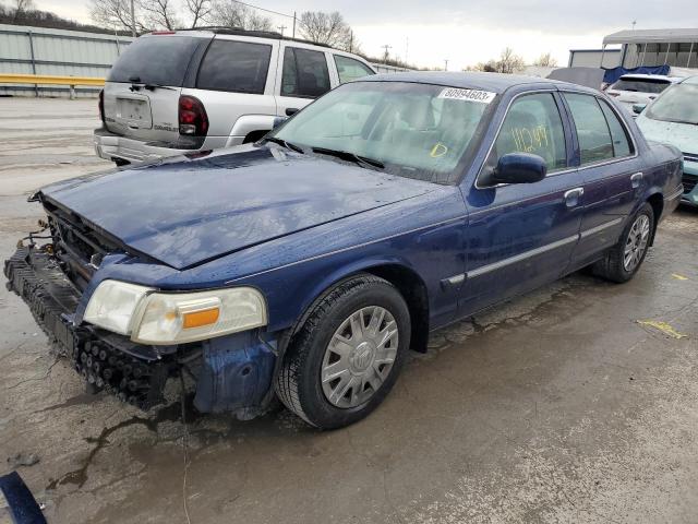 2MEFM74V46X631517 - 2006 MERCURY GRAND MARQ GS BLUE photo 1