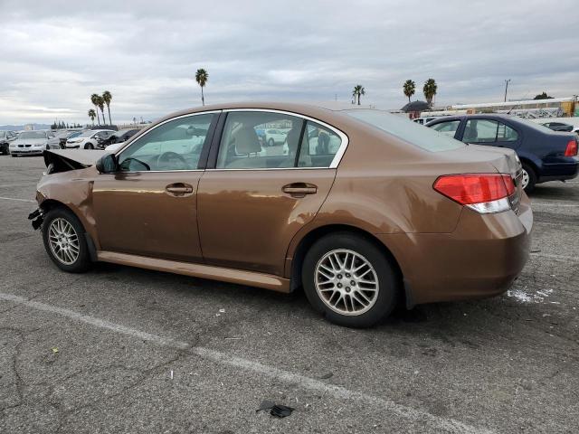 4S3BMAA68B1231196 - 2011 SUBARU LEGACY 2.5I BROWN photo 2