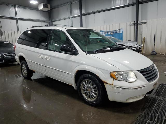 2C4GP54L85R128740 - 2005 CHRYSLER TOWN & COU TOURING WHITE photo 4