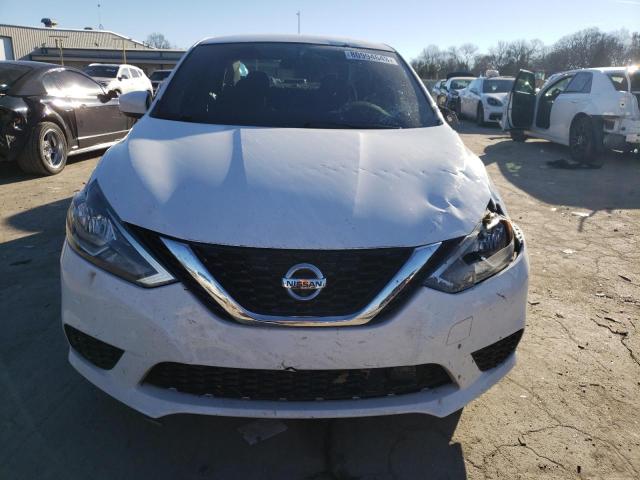 3N1AB7AP2JY300300 - 2018 NISSAN SENTRA S WHITE photo 5