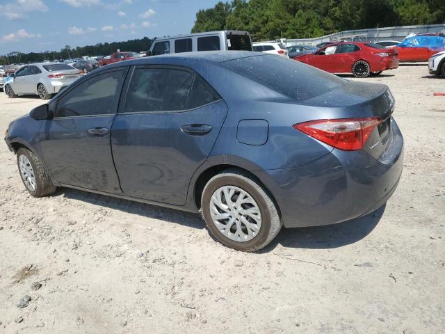 5YFBURHE8JP773467 - 2018 TOYOTA COROLLA L BLUE photo 2