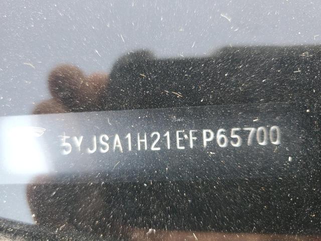 5YJSA1H21EFP65700 - 2014 TESLA MODEL S ვერცხლისფერი ფოტო 12