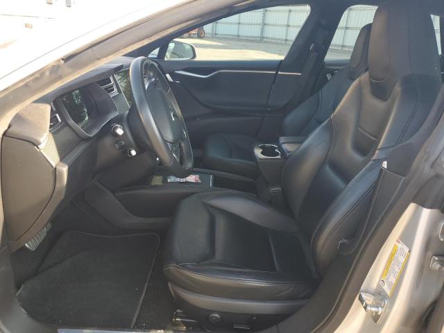 5YJSA1H21EFP65700 - 2014 TESLA MODEL S ვერცხლისფერი ფოტო 7