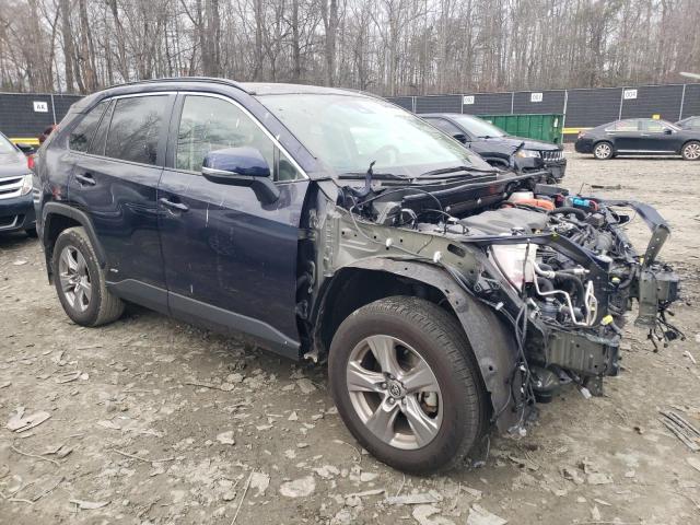 JTMRWRFV4ND564456 - 2022 TOYOTA RAV4 XLE BLUE photo 4