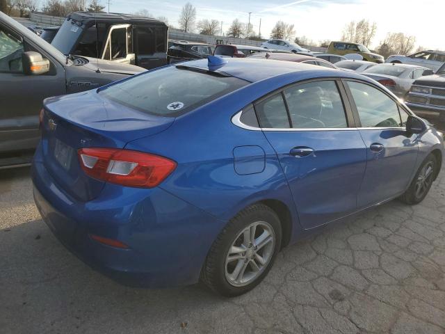 1G1BE5SM3G7307101 - 2016 CHEVROLET CRUZE LT BLUE photo 3