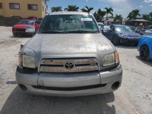 5TBRT34143S372020 - 2003 TOYOTA TUNDRA ACCESS CAB SR5 SILVER photo 5