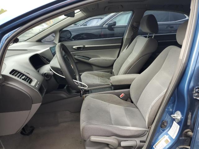 1HGFA16849L023532 - 2009 HONDA CIVIC EX BLUE photo 7