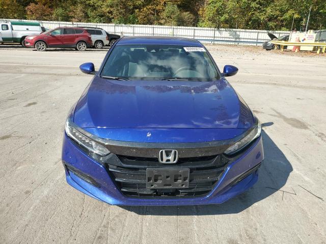 1HGCV1F31JA105455 - 2018 HONDA ACCORD SPORT Blau Foto 5
