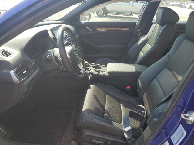 1HGCV1F31JA105455 - 2018 HONDA ACCORD SPORT Blau Foto 7