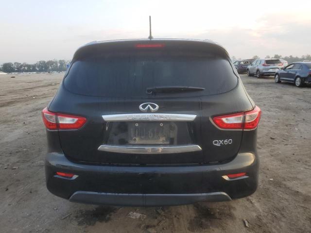 5N1AL0MM8EC520991 - 2014 INFINITI QX60 BLACK photo 6
